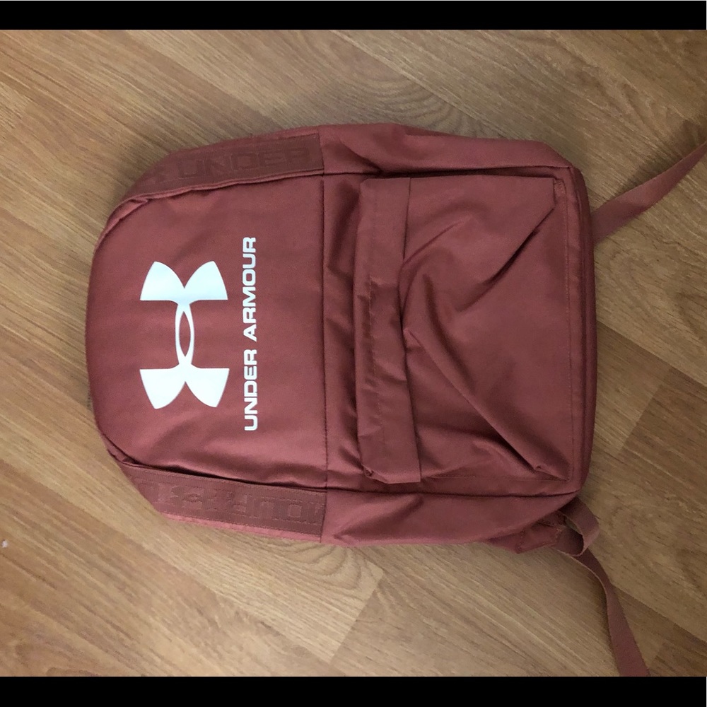 Salmon Under Armour backpack unisex